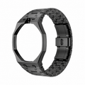 AP X Swatch Royal Pop Black Stainless Steel Watch Straps @12 o'clock