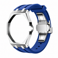 AP X Swatch Royal Pop Stainless Steel Case Blue Silicone Straps @3 o'clock
