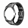 AP X Swatch Royal Pop Black Stainless Steel Watch Straps @3 o'clock
